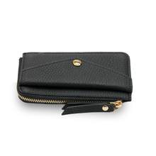 Upload image to Gallery viewer, YOUZ. Kişiselleştirilebilir Deri Cüzdan SİYAH