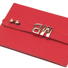 Upload image to Gallery viewer, YOUZ. Kişiselleştirilebilir Deri Kartlık Kırmızı