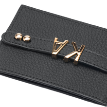 Upload image to Gallery viewer, YOUZ. Kişiselleştirilebilir Deri Kartlık Siyah