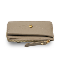 Upload image to Gallery viewer, YOUZ. Kişiselleştirilebilir Deri Cüzdan BEJ