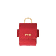 Upload image to Gallery viewer, YOUZ. Kişiselleştirilebilir Deri AirPods Kılıfı KIRMIZI