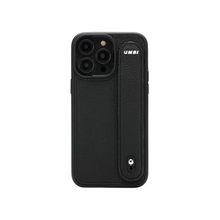 Upload image to Gallery viewer, YOUZ. Kişiselleştirilebilir Deri iPhone Kılıfı - Black/Silver
