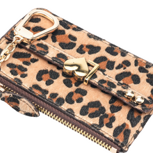 Upload image to Gallery viewer, GLAM. Kişiselleştirilebilir Mini Cüzdan Leopar
